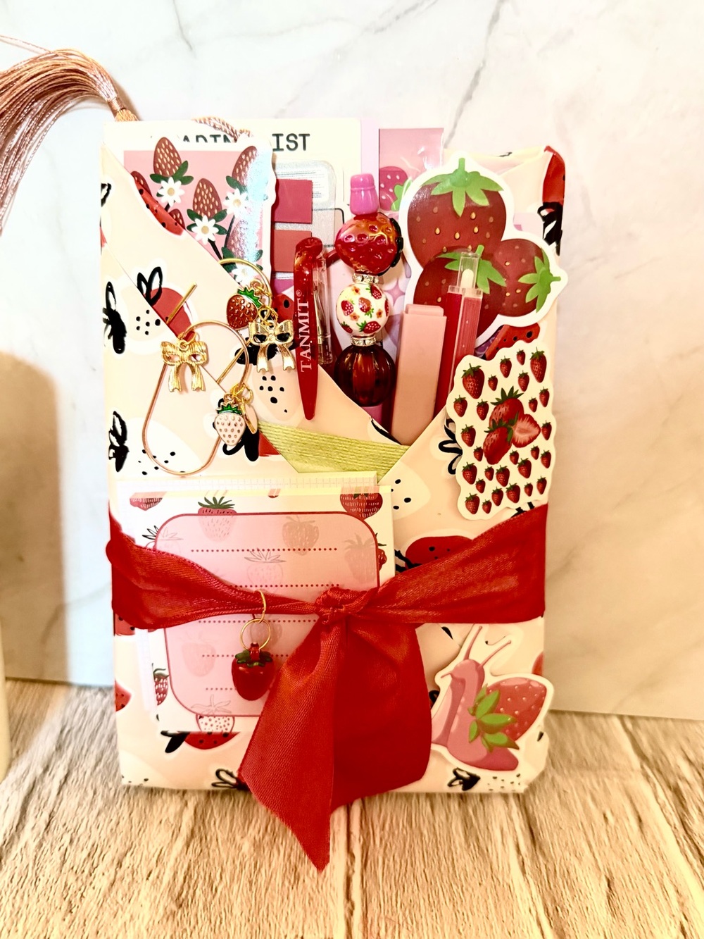 Strawberry-Themed Blind date with A Book- choose your genre
